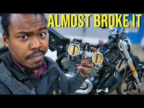 My Oil Leaking Harley V-Rod Throttle Body Was Harder To Remove Than I Thought