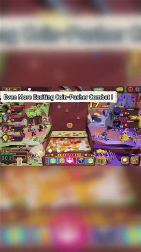 Experience a New Genre: Coin Push RPG