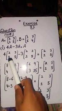 Topics Covered:• Introduction to Matrices• Types of Matrices• Matrix Addition and Multiplication•