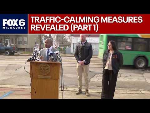 Traffic-calming projects in Milwaukee news conference (part 1) | FOX6 News Milwaukee