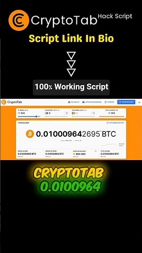 Fastest Bitcoin Mining | CryptoTab Bitcoin Script | Get The Script Now #cryptotab #bitcoinmining