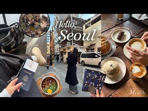 my life in seoul ☕️🌷 | travel days, café hopping & seong-su shopping!