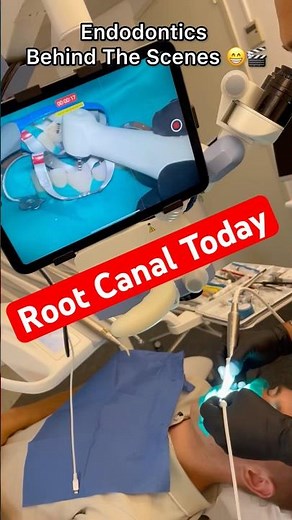 This is How a Root Canal Is Done Today 👁️ (Behind The Scenes)
