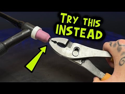 SAVE YOUR TUNGSTEN Tig welding aluminum