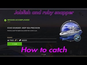 Fishing planet - Echo sounder Deep sea precision Ruby snapper How to catch