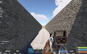 Rust 2000小时萌新125米200发命中率60%