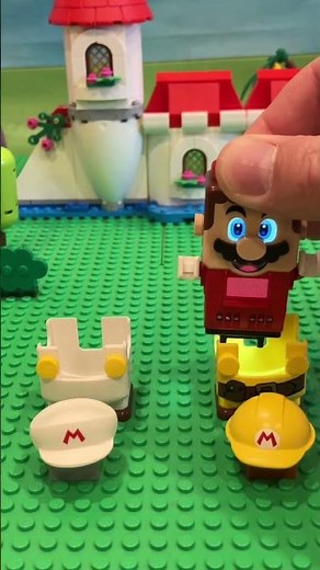 Mario vs Fire Suit & Builder – Who wins the power duel? #lego #supermario
