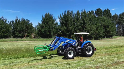 Rolling straight off the ship with the boom and all means the New Holland TD is ready to get stuck straight in | Farm Trader