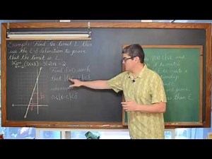 Definition of a Limit Epsilon Delta Proof 3 Examples Calculus 1