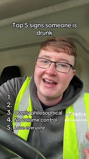 Top 5 Signs Someone is Drunk