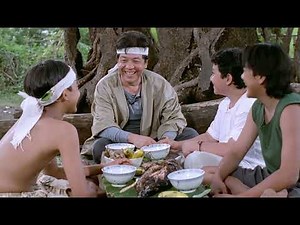 Classic Magic Temple Scene Where Sifu is having a meal with Jubal, Sambag and Omar Reimagined in AI