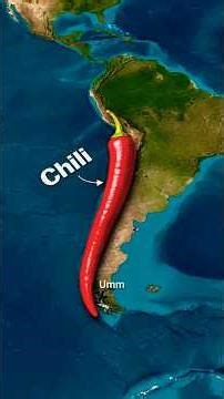 Chile itna lamba KYUN hai? 🤯 | World Map Ka Sabse Strange Shape!