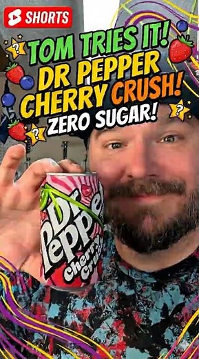 Tasting the RARE Dr Pepper Cherry Crush Zero!