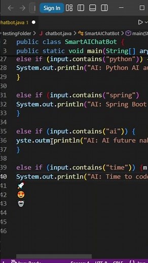 Built an AI ChatBot Using Java 🤖 | Smart Java Project for Beginners