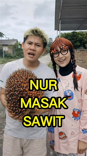 Nur masak sawit buat omped. #fyp #omped_visual #foryou #foryoupage