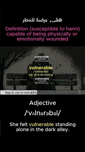 Vulnerable Meaning in English | Easy Vocabulary for Beginners #shorts