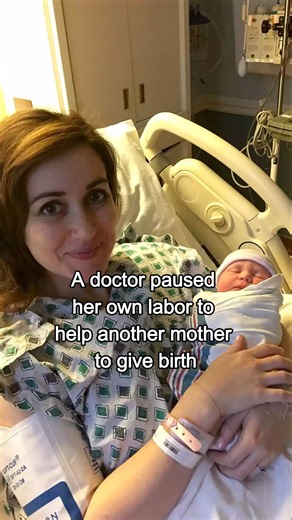 A Doctor Delivered Her Patient’s Baby Before Giving Birth to Her Own #Shorts #AmandaHes #DoctorStory
