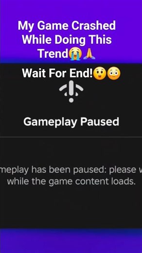 My Game Crashed While Doing This Trend Bruh😭🙏 Wait For End!😲 #fallfromthesky #roblox #trend
