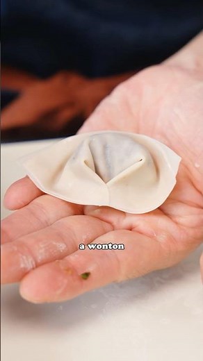 how to fold wontons for soup