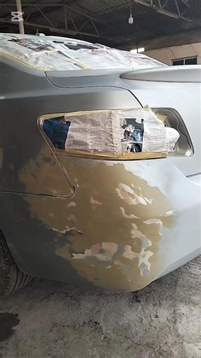 camery back fainder and bumper 1k primer work
