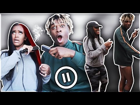 PAUSE CHALLENGE WITH GIRLFRIEND FOR 24 HOURS!!! **GONE TOO FAR**