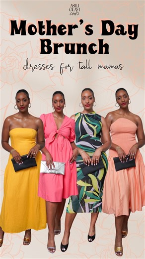 Natasha Greene | 4 Tall Girl Friendly Dresses for Mother’s Day Brunch 💕💝 Comment “need” & I’ll DM you the links! I’m wearing a size 8 or Large in the... | Instagram