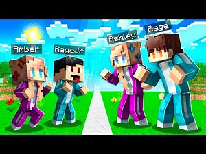 KIDS vs PARENTS in Minecraft Block City!