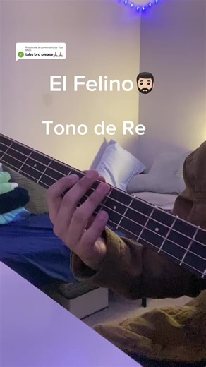 Respuesta a @Your Mom 🫡 El Felino-los Novillos de la sierra 🧔🏻‍♂️ . . . . . . . . . #turorial #bajo #corridos #xyzbca #fy