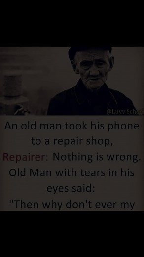 Funny TikTok Video: An Old Man Takes His Phone to Get Fixed