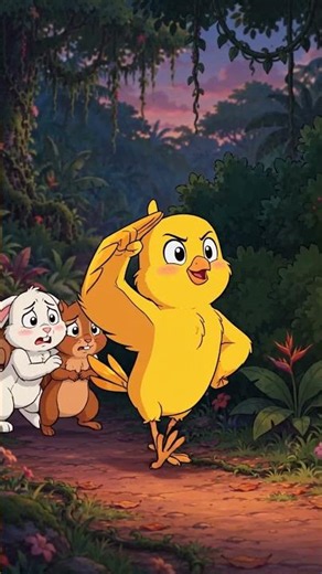 🐥 Piku aur Himmat ka Din! | Brave Piku Cartoon | اردو کارٹون #Shorts