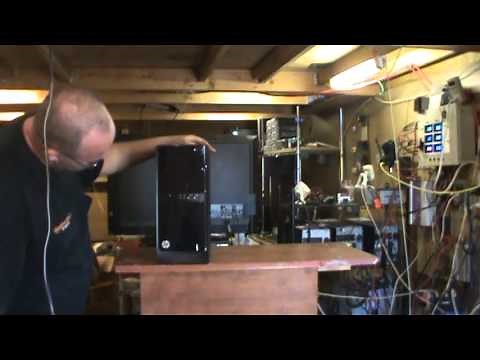 HP Pavilion 110-243wb desktop PC computer unboxing/review