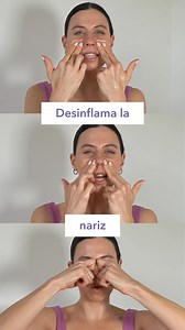 Adelgaza y drena tu nariz de forma natural! ✨ Estos ejercicios de drenaje te ayudarán a definirla sin dañar tu piel. 💖 ¡Pruébalos y cuéntame cómo te va! 💬👇 | Club Marea