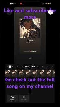 Codeine out now!! full song in description ￼ #shorts #music #rap #rnb