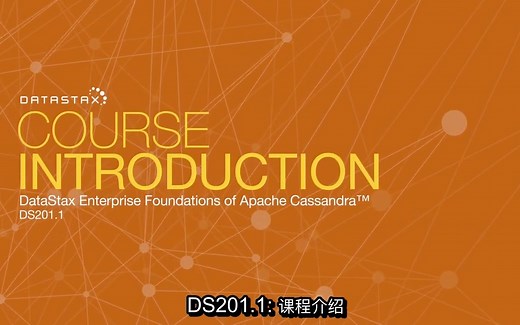 DS201 - Apache Cassandra分布式数据库入门教程