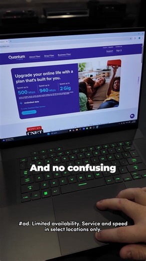 86K views | Fast internet at a fair price? Sounds like Quantum Fiber Internet®. | Quantum Fiber | Facebook