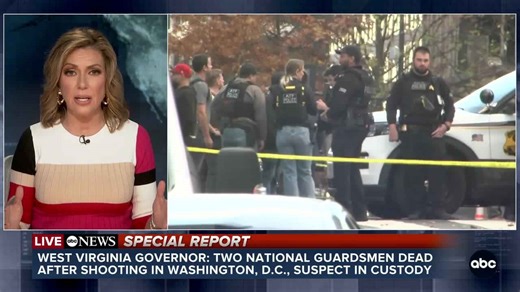 ABC News Special Report: 2 National Guardsmen dead after shooting near White House