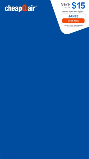 Discover amazing deals and pack your bags for the adventure of a lifetime. Do it all with CheapOair. | CheapOair