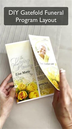 Why Gatefold Funeral Programs Stand Out From the Rest
