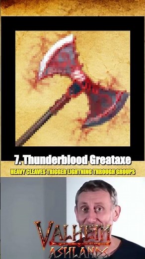 Ranking Valheim 1.0 Great Weapons Worst to Best #shorts