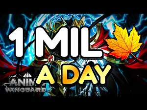 How To FARM OVER 1 MILLION Leaves A DAY! | Anime Vanguards