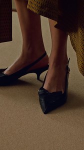 Pumps and sandals from #FerragamoPF25 are an homage to Ferragamo's archival beauties. Crafted in supple leather, the new designs feature sculptural bows and narrow heels. Shop the collection: http://ferragamo.site/FerragamoWshoes_FBPumps | FERRAGAMO