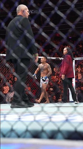 Alexandre Pantoja just broke his arm... 🤢 #ufc323