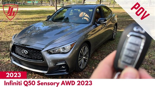 Infiniti Q50 Sensory 2023 - encendido [POV - 4K]