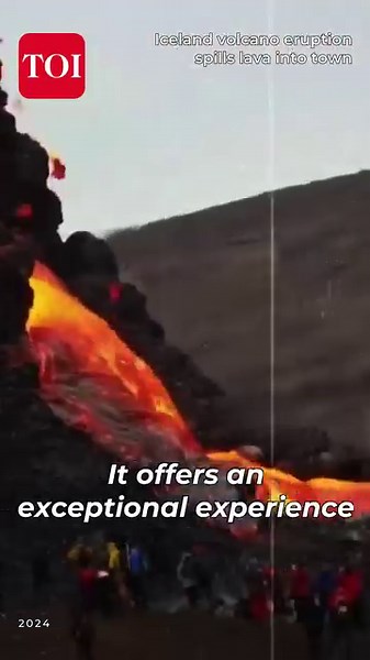 Iceland's volcano tourism provides a unique and remarkable experience, unparalleled anywhere else. The opportunity to witness the raw power and beauty of active volcanoes makes it an exceptional destination for adventurous travelers seeking an unparalleled encounter with nature's awe-inspiring forces. #volcano #valcanoerupts #iceland #reykjavik | The Times of India