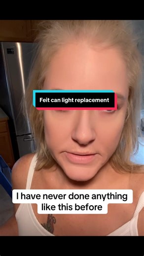 I had to replace my can lights with Costco Feit electric lights. It was so easy even I could do it. I am faced with doing a lot of things on my own so when I can do it on my own I really feel good about it. #canlights #replacement #feitelectric