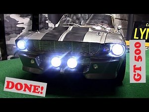 FINISHED! GT500 Eleanor Build! Book 29 pack 110 with Lights Demo - FanHome