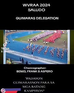WVRAA MEET 2024 GUIMARAS DELEGATION Choreographer: BENIEL FRANK B. ASPERO Uniform Designers: RAYMUND JAY ENDENCIO & BENIEL FRANK B. ASPERO #GBSNews | G𝖡𝖲 𝖬𝖠𝖲𝖲 𝖬𝖤𝖣𝖨𝖠