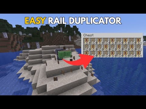 WTF is a Rail Duper ? - Minecraft Easy Tutorial 1.21.11+