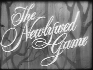 The Newlywed Game: April 14th, 1969 (16mm B&W Agfa-Gevaert Kinescope)