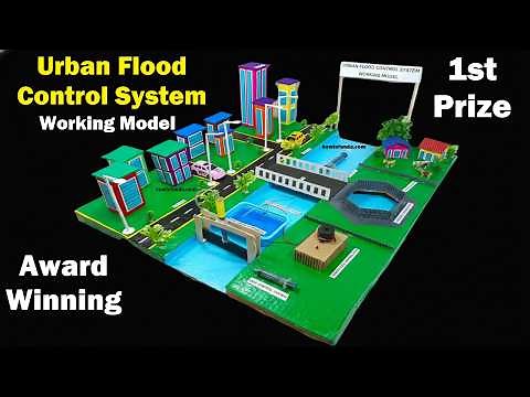 Urban Flood Control Working Model for Science Exhibition – Step-by-Step DIY - innovative howtofunda